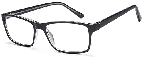 Black crystal frame