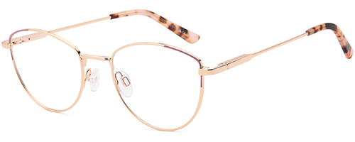 Rose gold frame
